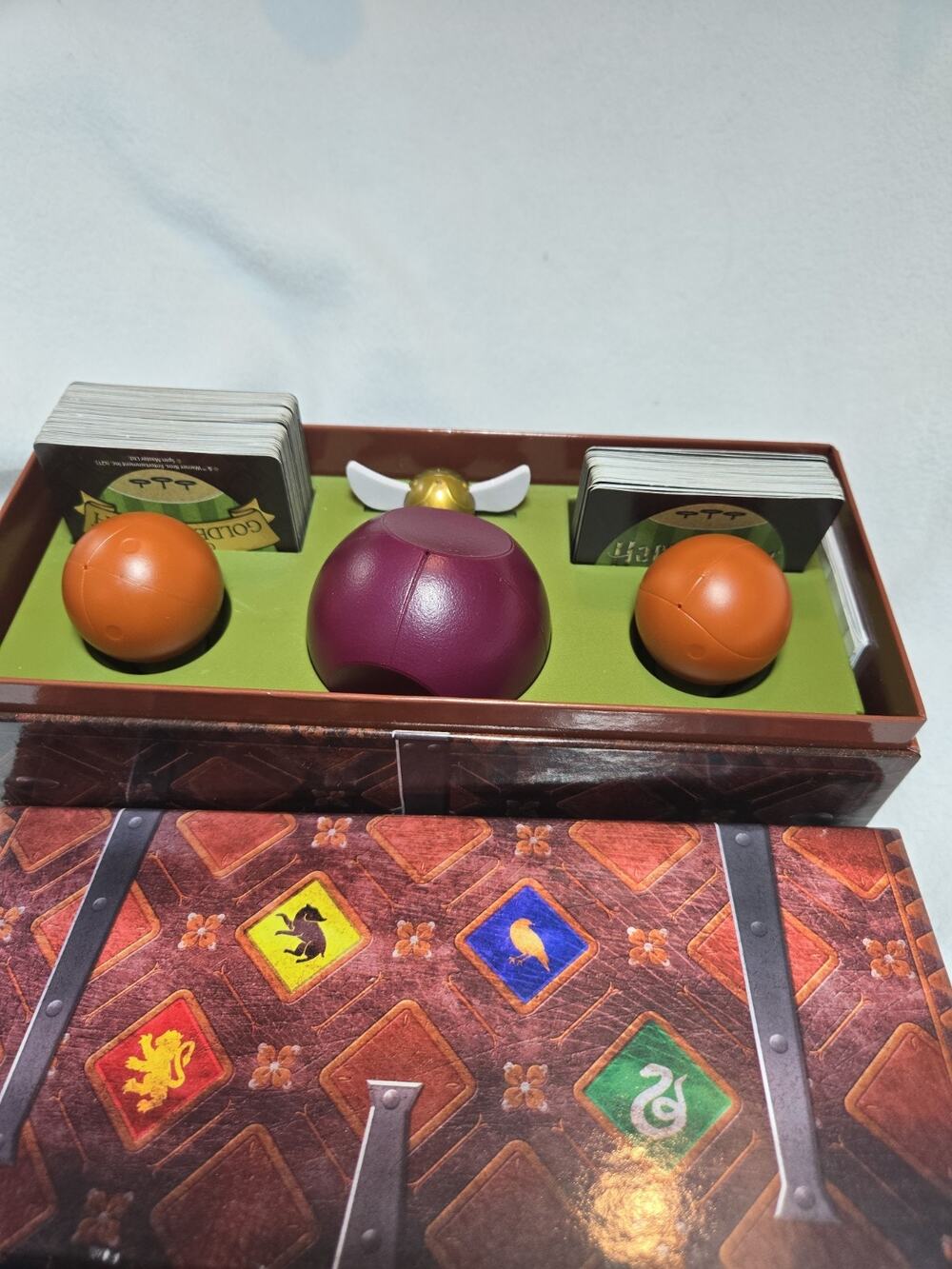 Harry Potter Catch The Golden Snitch 2005 Mattel Complete Quidditch Chest